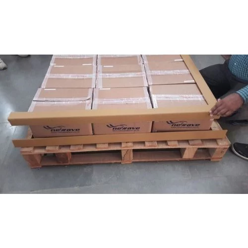 Wooden Pallet With Corrugated Box Packing